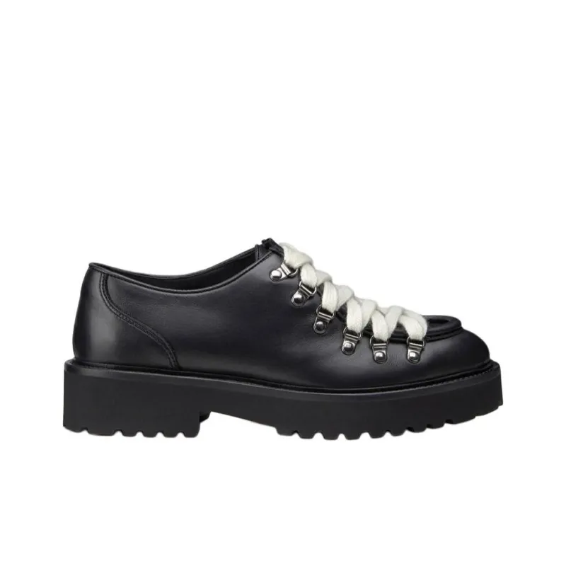 DOUCAL'S Leather Lace up Shoes Women's-1