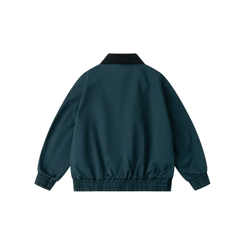 UNRETRO Jackets Coats Women's Dark Green-1