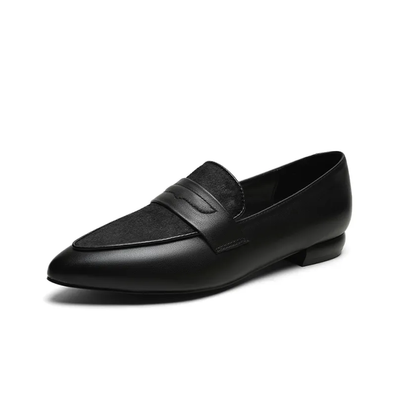 Mulinsen Loafers Women's Black/Beige-2