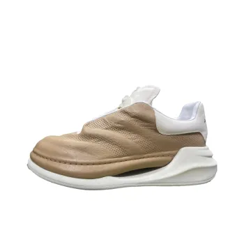 Nautica White Sail Low-Top Casual Shoes Men's Brown Beige