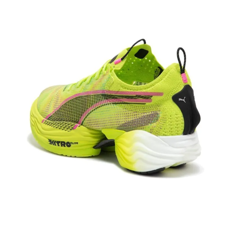 PUMA Men's Fast-R Nitro Elite 2 'Lime Pow Poison Pink'-4