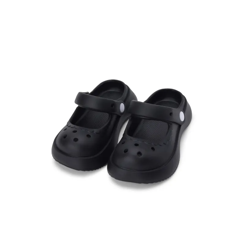 XMISTUO Mary Jane Closed Toe Anti-Collision Sandal Clogs Kids-2