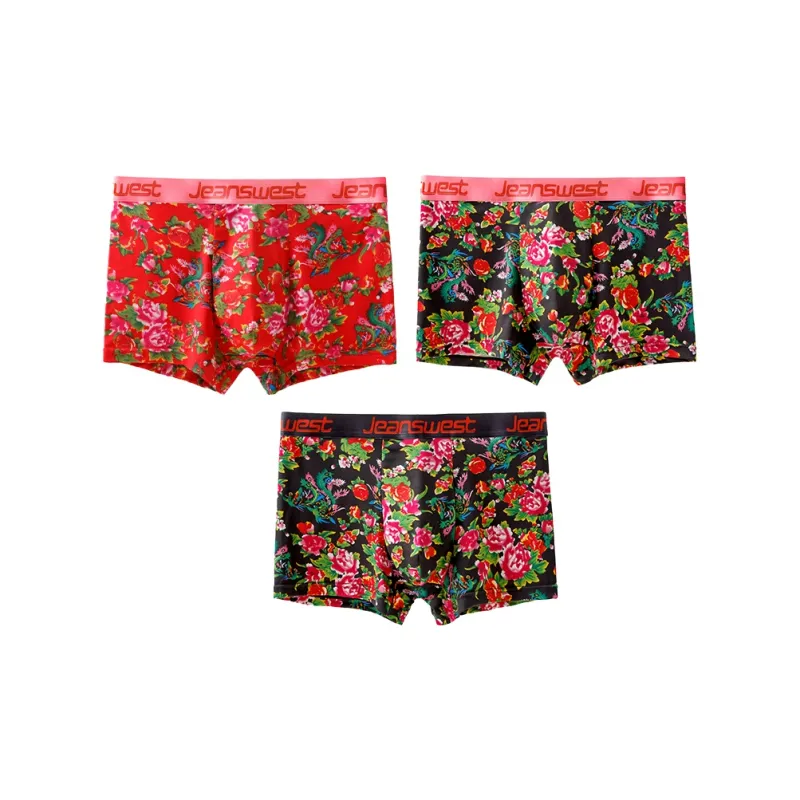 Jean West Boxer Shorts Men's Combo Set-3