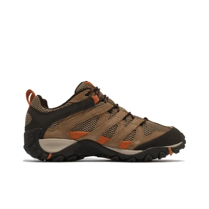 MERRELL Alverstone Anti-Slip Wear-Resistant Low-Top Outdoor Shoes Men's Khaki Orange-1