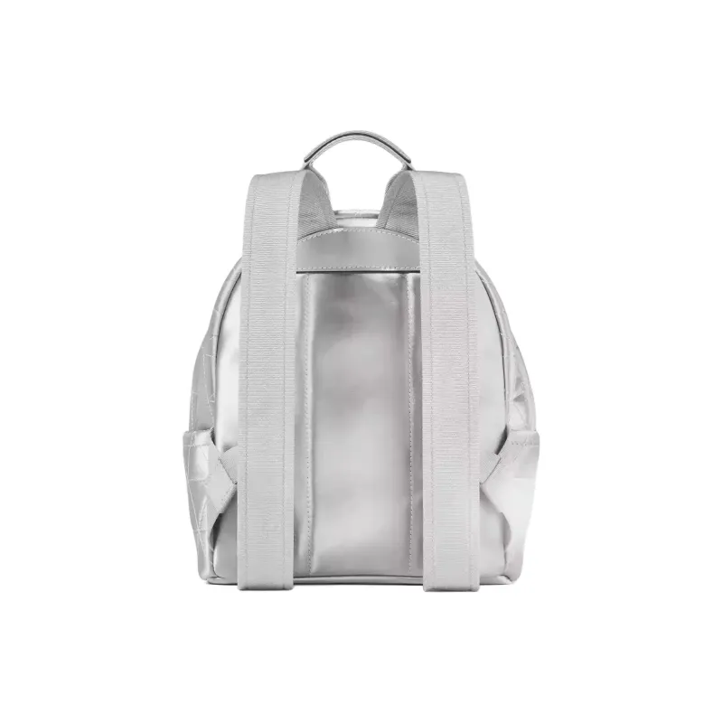 Kate Spade Sam Satin Backpack Small Size Women's Silver-2