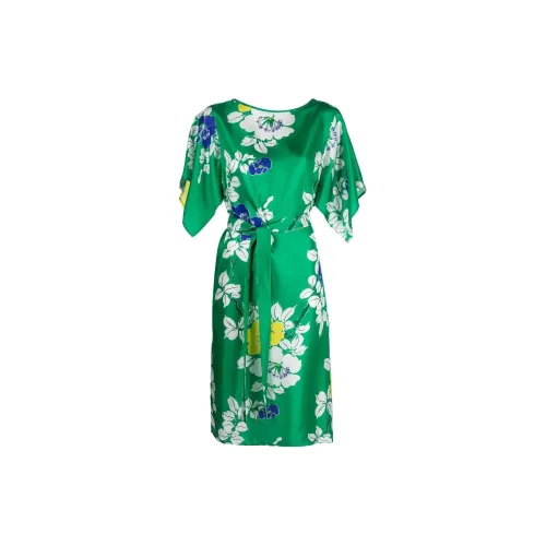 PAROSH Short-Sleeved Dresses Women's Bright Green