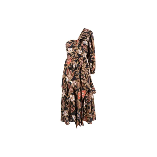 Ulla Johnson Mariam Floral-print Silk Dress