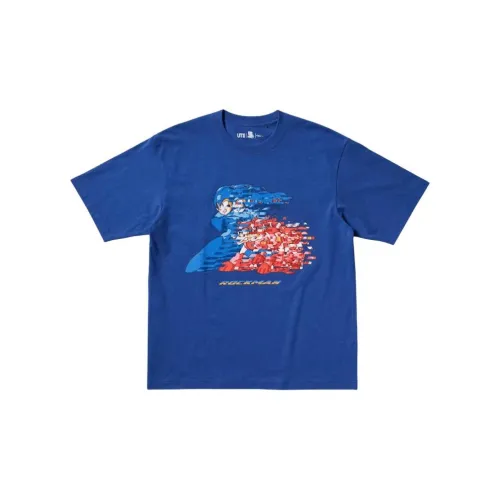 UNIQLO Kosuke Kawamura X Capcom Co-brand T-Shirts Unisex Blue