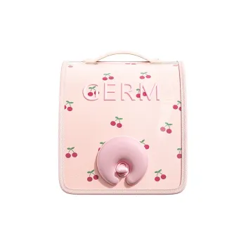 Germ PU Backpack Large Size Women's Pink Purple Blue Silver