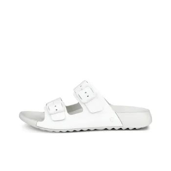 Ecco Cozmo Slide Slippers Women's White