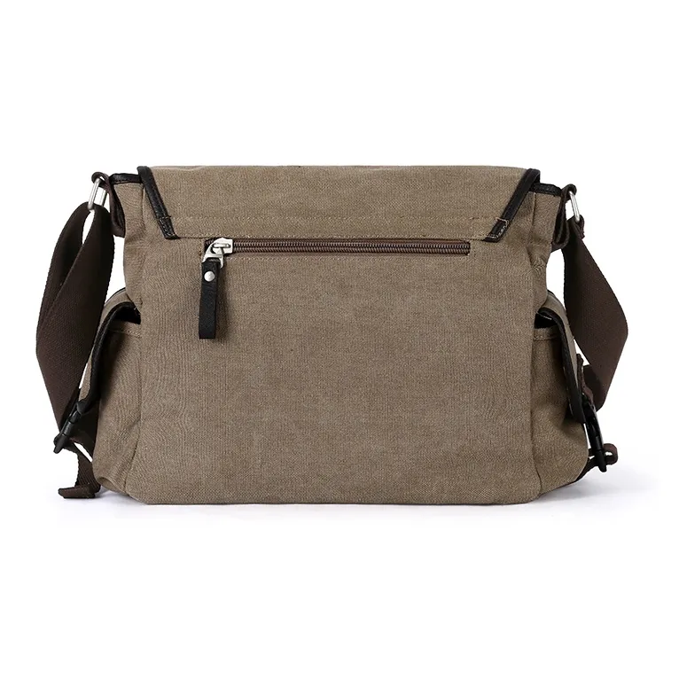 RIOREX Canvas Messenger Bag Canvas Bag Shoulder Bag Crossbody Bag Regular Unisex Multicolor-39
