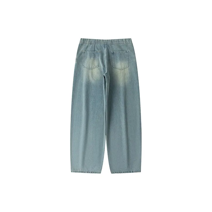 COUNTRY MOMENT SS24 Jeans Men's Sand-Washed Blue-1
