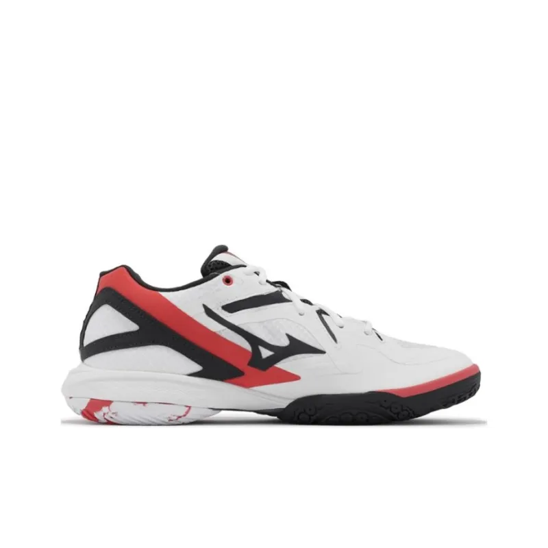 Mizuno Wave Claw 3 Wide 'White Radiant Red'-1