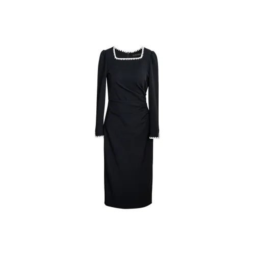 ROEYSHOUSE Long-Sleeved Dresses Women's Black