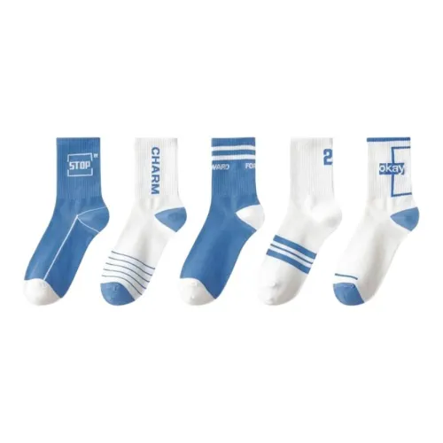 BONAS Mid-Calf Socks Men's Combo Set