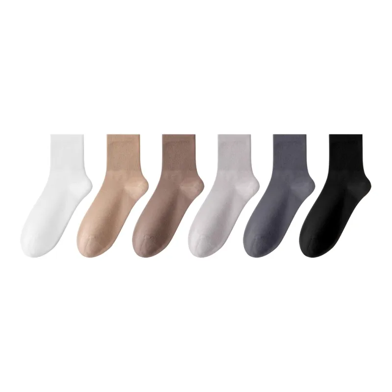 AOKANG Mid Calf Socks Men's Combo Set-24