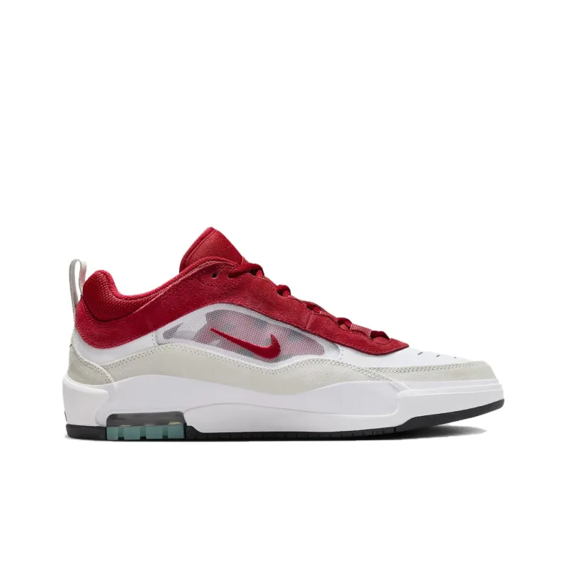 Nike Sb Air Max Ishod Wair White Varsity Red-1