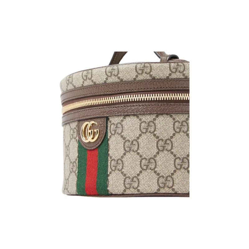 GUCCI Ophidia Cosmetic Case Beige/Ebony-4