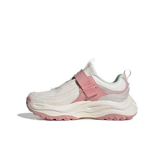 Adidas Maxxwavy Chunky Sneakers Women's Low-Top Off White/Pink/Silver