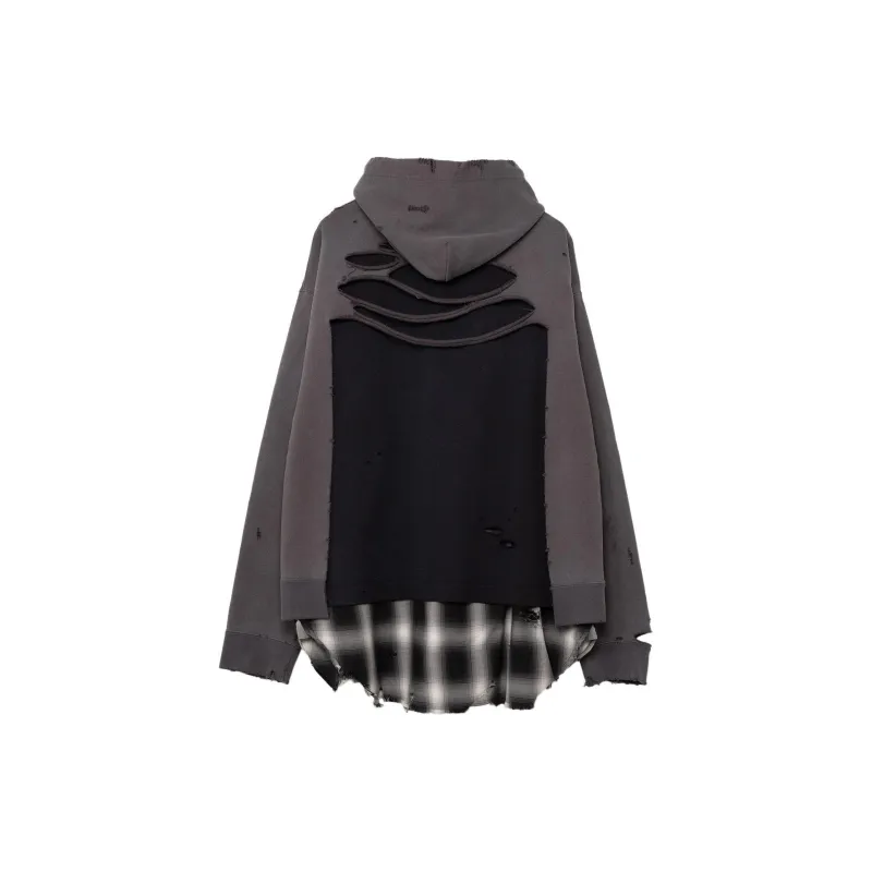 Maison Mihara Yasuhiro NASA print Cotton Hoodie-1