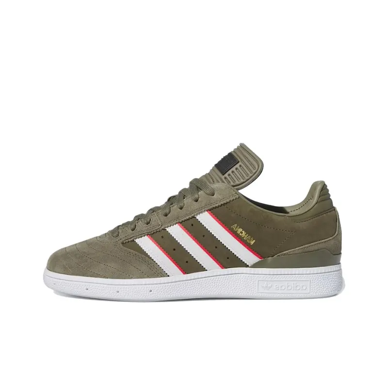 Adidas Busenitz Olive Strata Red Cloud White-0