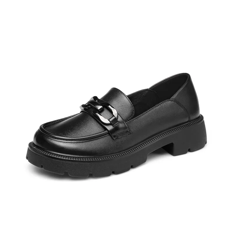 Strongman 3515 Women's Platform Versatile Loafers Commute Shoes Petite-1