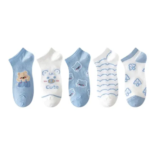 BONAS Ankle Socks Women's 5 Pack