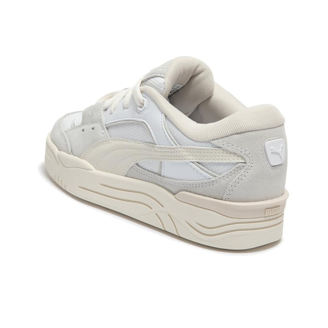 ☆送料無料☆ PUMA 180 White White ☆ PUMA 180 Fashion Lace Up Mens White Sneakers Casual Shoes