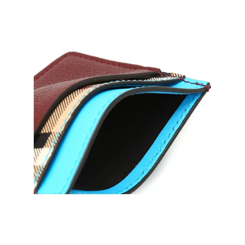 Burberry PVC Wallets Card Holders Women's Multicolor-4