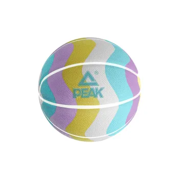 PEAK Rubber Basketball Multicolor Size 5 Size 7 Ball Training Unisex