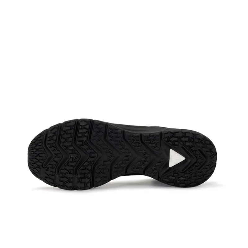 DESCENTE RUNNING Slip Resistant Rebound Low Top Running Shoes Men's Black-3