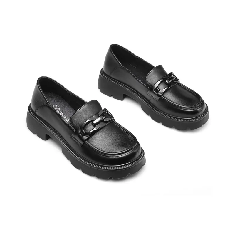 Strongman 3515 Women's Platform Versatile Loafers Commute Shoes Petite-4