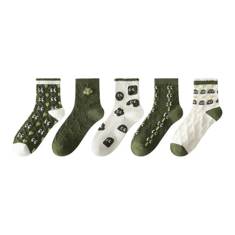 BONAS Mid-Calf Socks Women's Combo Set-0