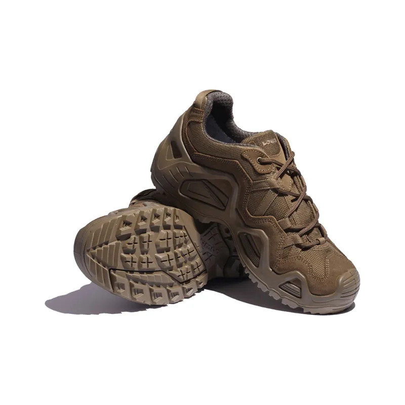 Lowa ZEPHYR Hiking / Trekking Shoes Men Low Top Dark Coyote Brown-3