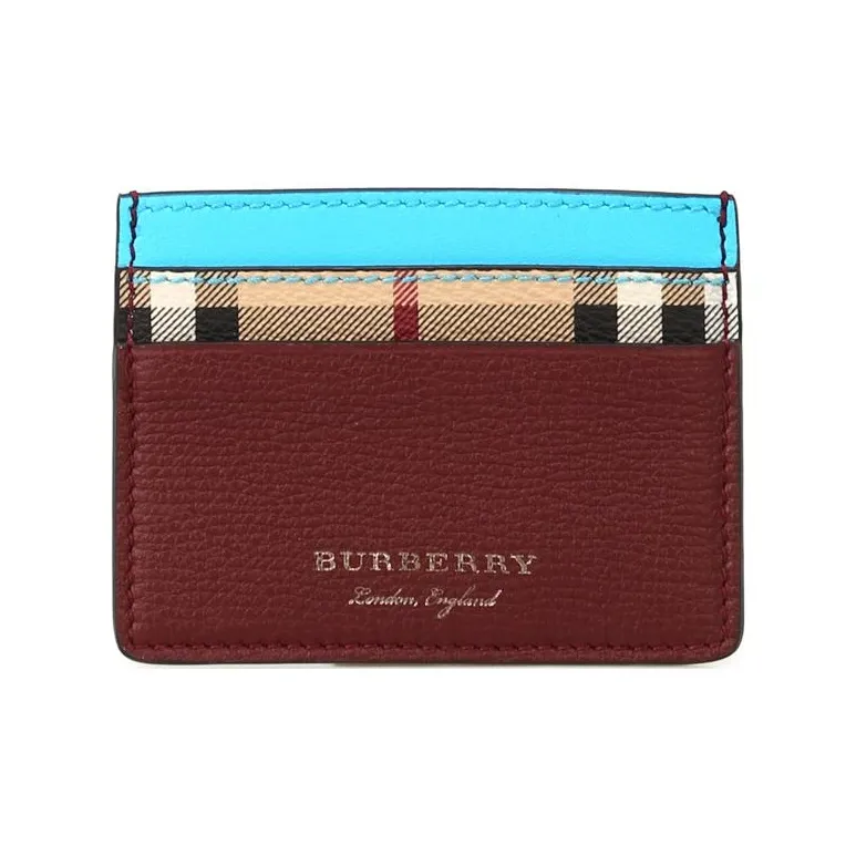 Burberry PVC Wallets Card Holders Women's Multicolor-0