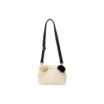 Skechers Fabric Shoulder Bag, Crossbody Bag Women's Hazelnut Apricot