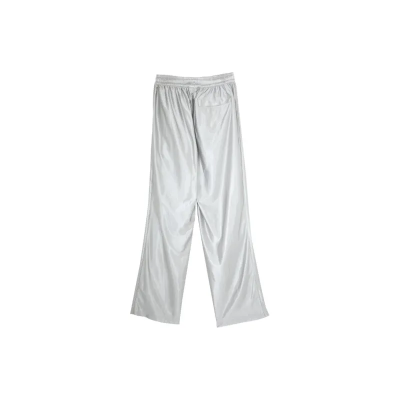 PUMA Pd Rct T7 OVERSIZED METALLIC TRACK PANTS Casual Pants Unisex Light Gray-1