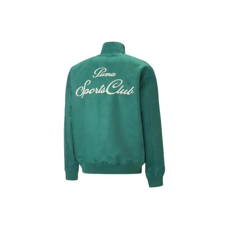 PUMA Jackets Men Green-1