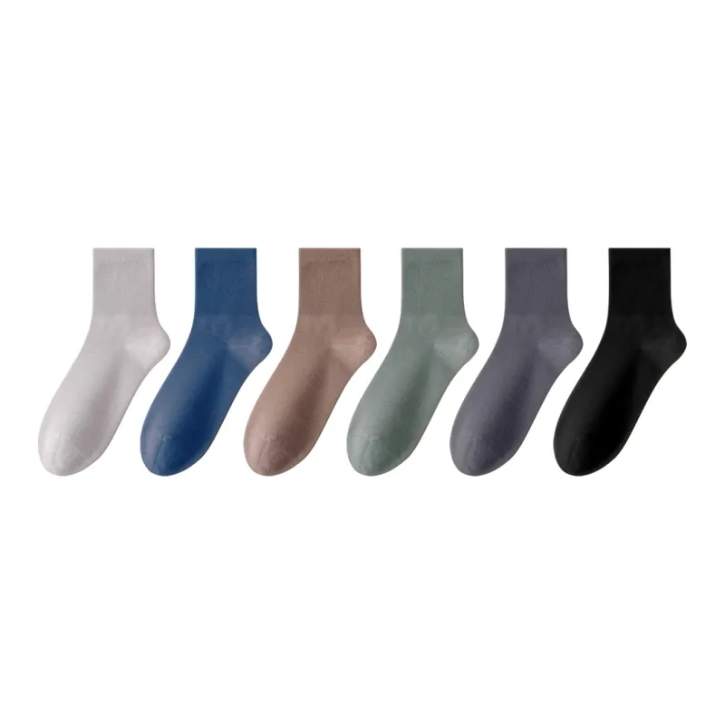 AOKANG Mid Calf Socks Men's Combo Set-19