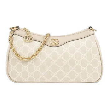 GUCCI Ophidia Canvas With Leather Canvas Bag, Shoulder Bag, Handbag Women's