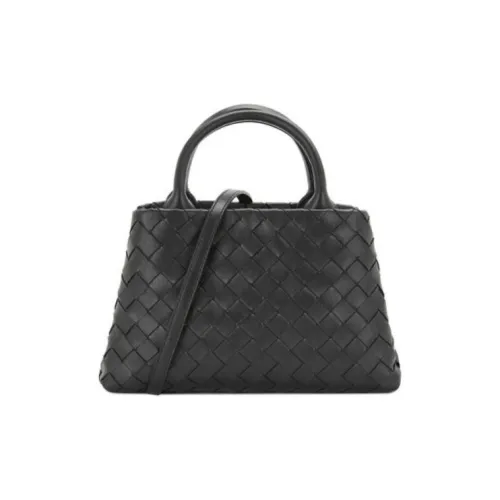 Bottega Veneta Sheepskin Shoulder Bag, Crossbody Bag, Handbag Women's Black