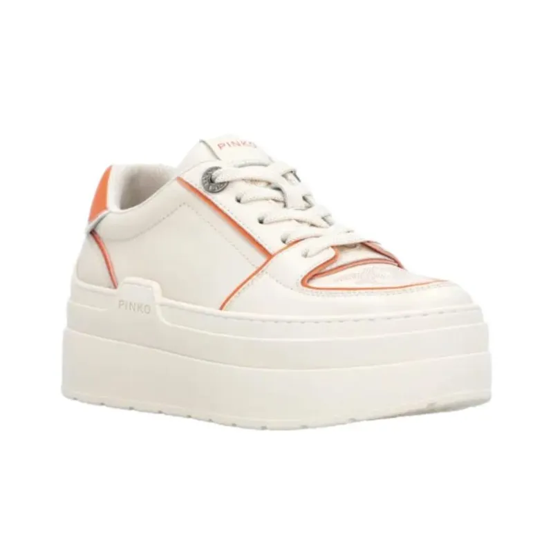 PINKO Greta Two-tone Platform Sneakers-2