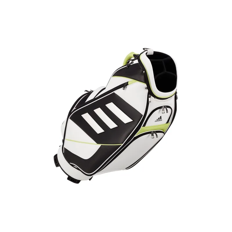 Adidas Artificial Leather Polyurethane Golf Equipment Ball Bag Shoulder Bag Regular Men's Black/White-3