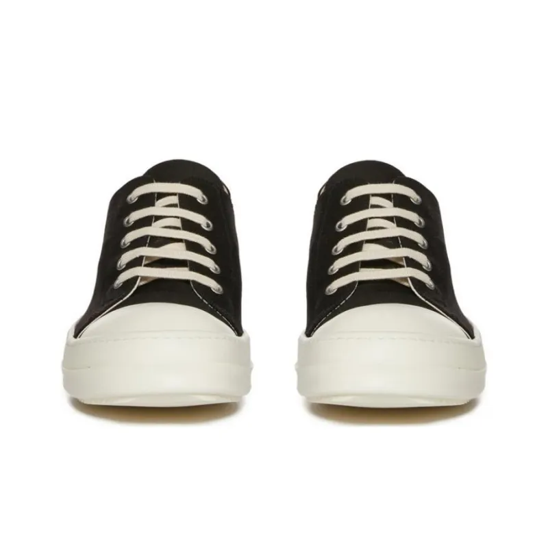 RICK OWENS/RO Low Top Skateboard Shoes Men's Black-2