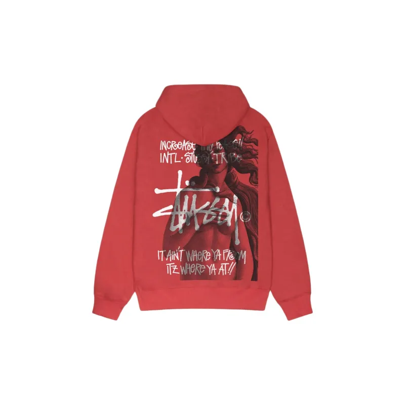 Stussy Basic Logo Zip Hoodie-7