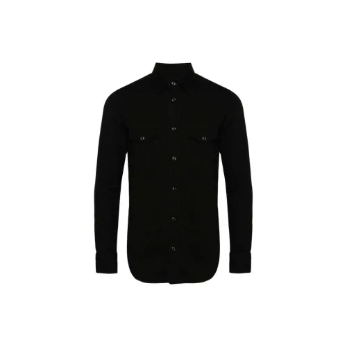 TOM FORD Cotton Denim Western Shirt