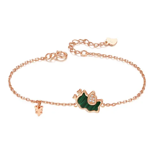 Olampe Malachite Jade Bracelets Women's