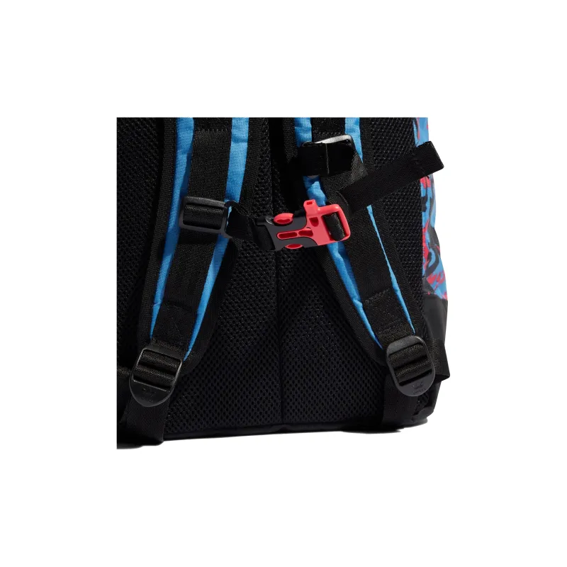 Adidas Originals Recycled Polyester Backpack Unisex Blue-3