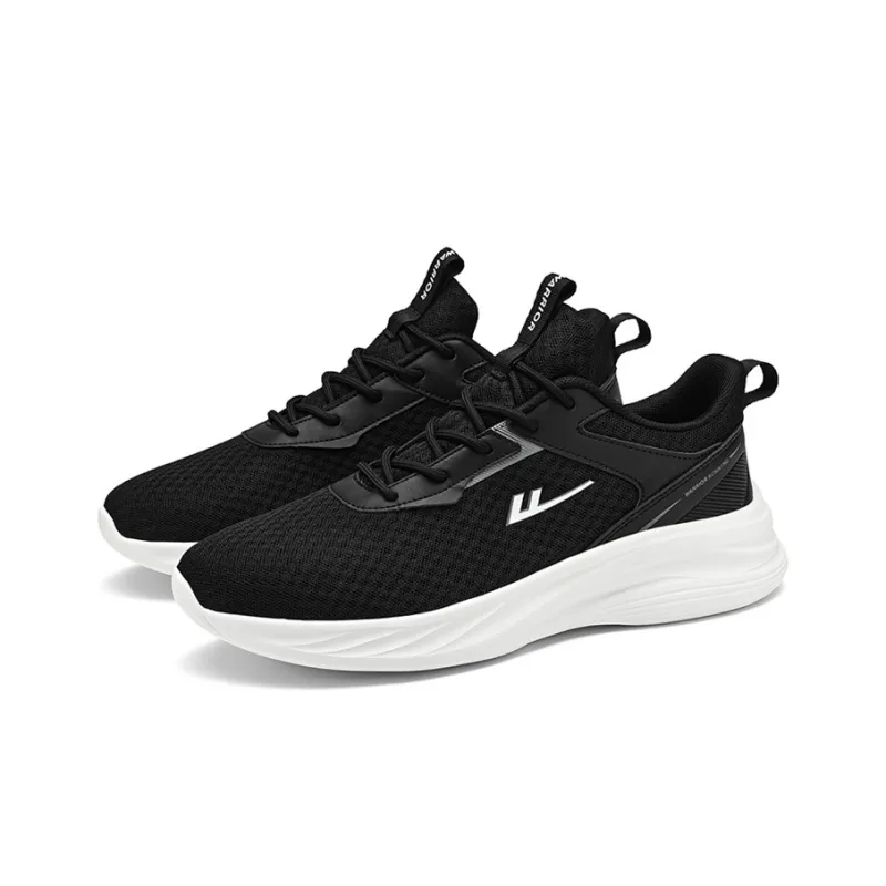 Warrior Anti Slip Wear Resistant Breathable Lightweight Rebound Low Top Running Shoes Unisex-2