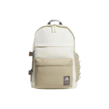 Adidas Recycled Material Backpack Medium Size Unisex Beige